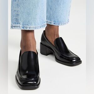 Reformation Noah Heeled Loafer, Size 7.5, NWT